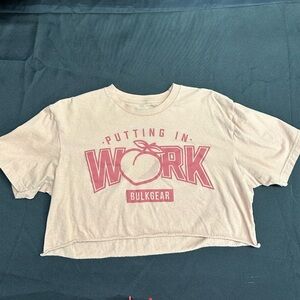 Bulk Gear crop tee